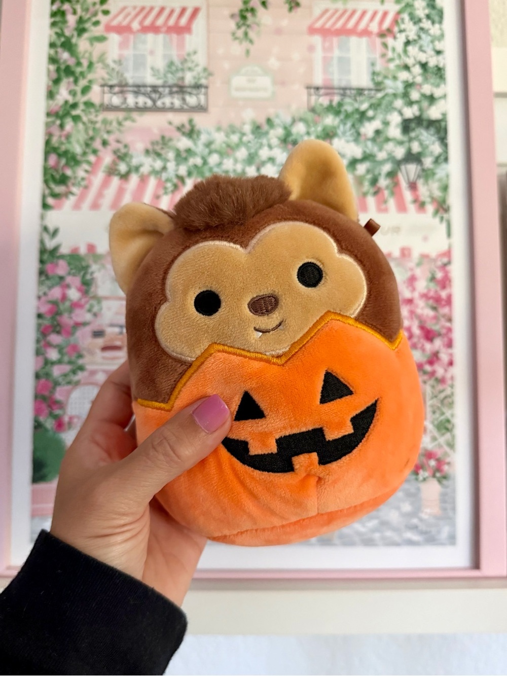 Squishmallows Orange and Brown Hedgehog Plush with Tag